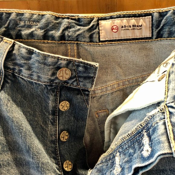 AG Jeans "The Sloan" vintage straight-leg - Picture 4 of 4